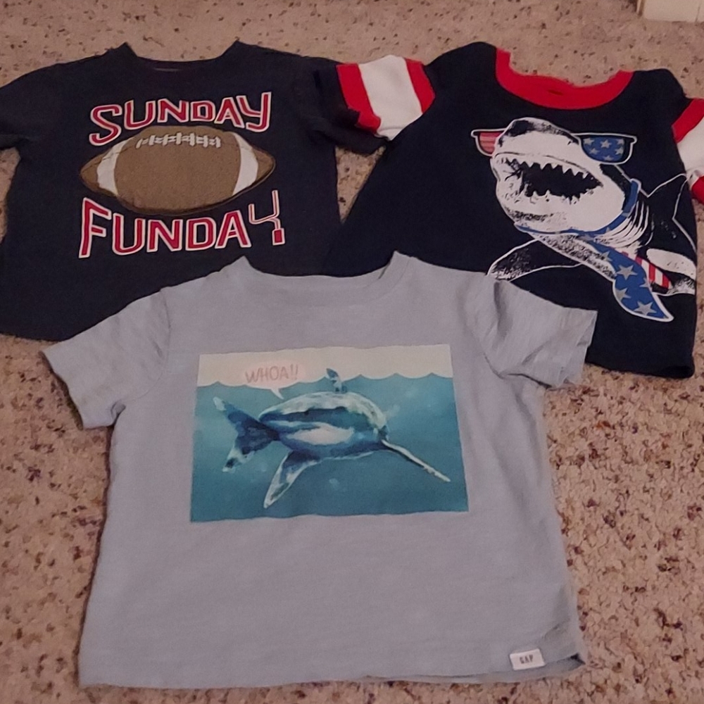 3 t-shirts size 2T